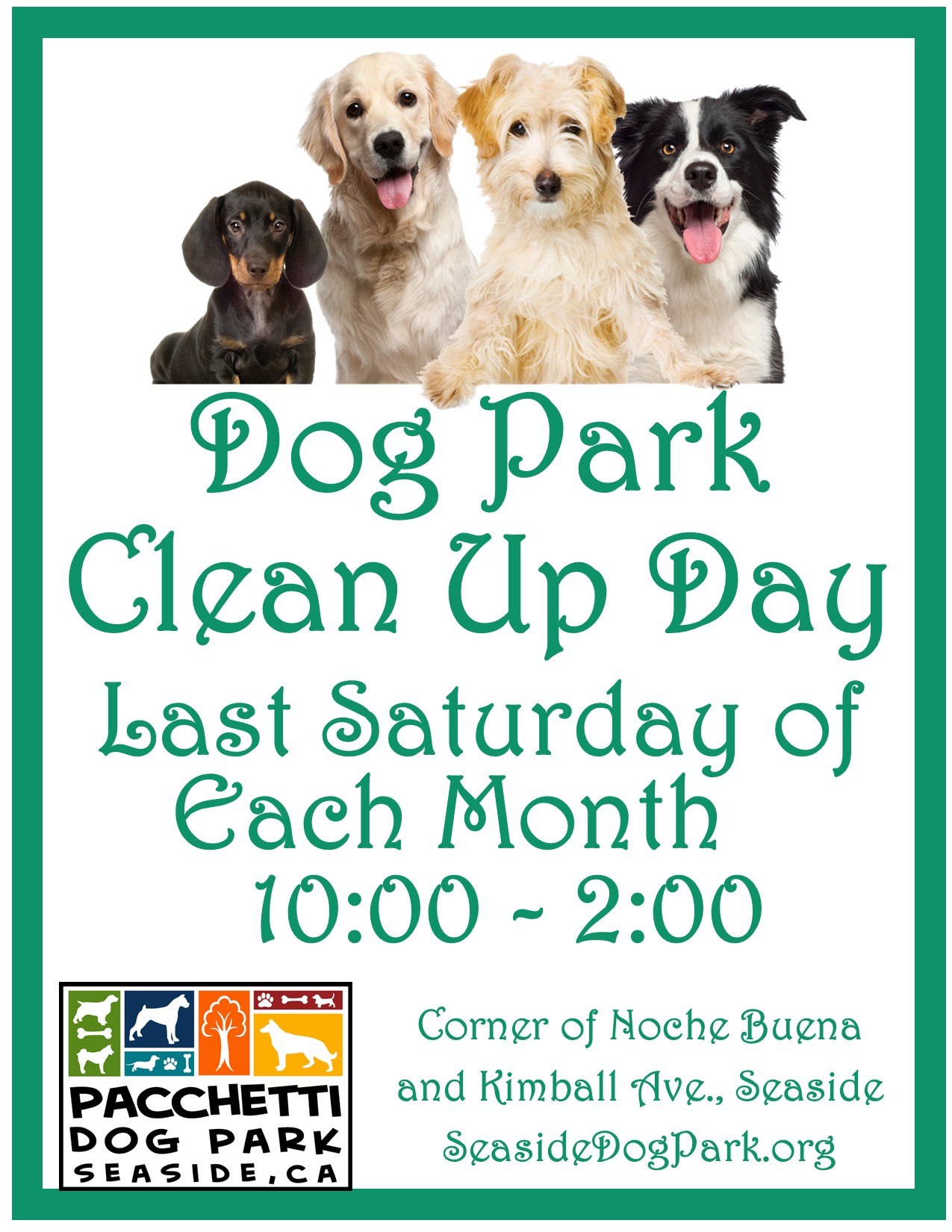 Dog Park Cleanup Day